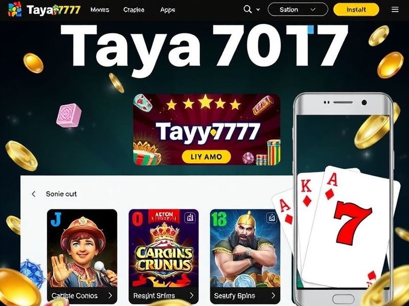 Explore the ultimate online gambling experience with Taya777 APK. Access top slot games, live casinos, and sports betting options securely. Get the latest updates and bonuses here.