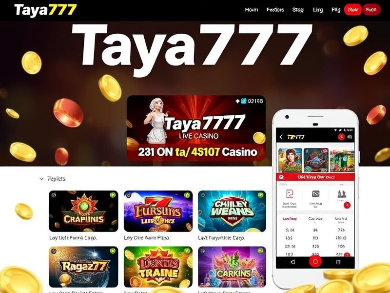 Explore the ultimate online gambling experience with Taya777 APK. Access top slot games, live casinos, and sports betting options securely. Get the latest updates and bonuses here.